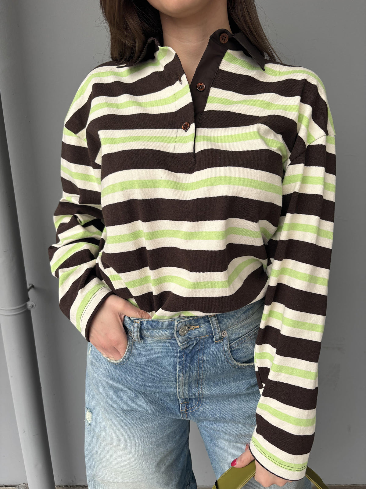 Polo a righe